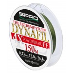 Леска плетеная Dynafil PE Braid 150м 0.17мм green