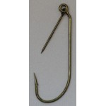 Крючок Keeper worm hook № 3/0 Bz незацепляйка (10шт)