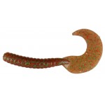 Твистер Curly Tail 7.5 см (беж. с блёст.) (8 шт.)