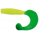 Твистер Spira-Tail 5.5см (жёлто-зелёный) (10шт.)
